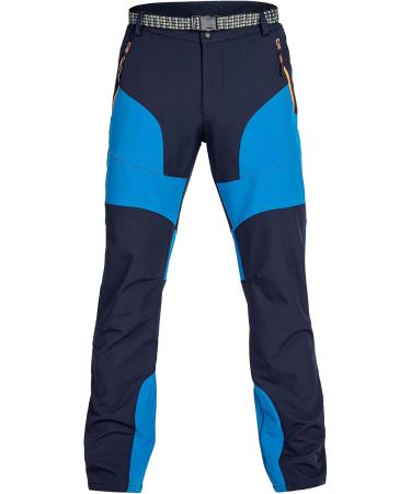 Gitvienar Men's Lined Outdoor Pants - Waterproof Windproof Breathable Softshell for Active Mountain Adventures - Buy Online on GoSupps.com