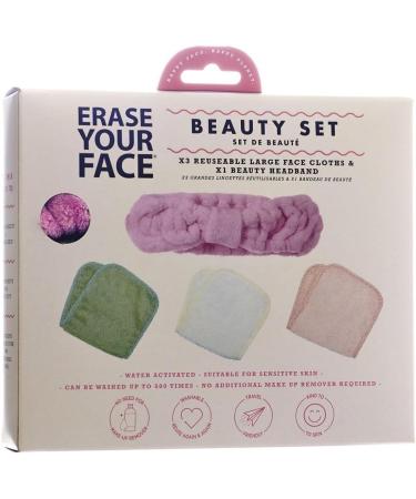 Erase Your Face Makeup Removing Cloth Set - Gentle & Effective Beauty Towels - Buy Online on GoSupps.com