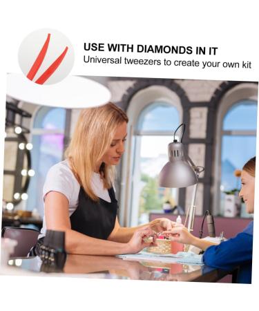 Beavorty 100 Pack Disposable Tweezers - Eyelash Manicure & Nail Art Tools | DIY Accessories & Fine Handicraft | 7.5x0.5cm Random Color - Buy Online on GoSupps.com