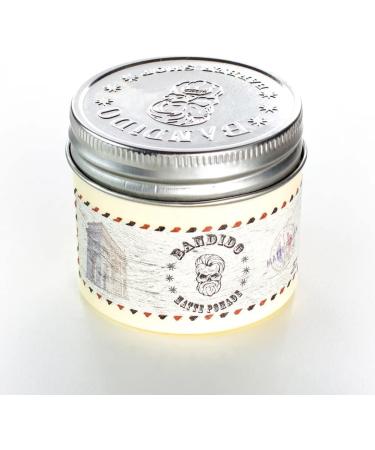 Bandido Hair Styling Pomade Wax | Oil Based Natural Matt Look | Medium Hold | Matte Pomade Wax 125 ml Matte Pomade 125 ml (Pack of 1) - Buy Online on GoSupps.com