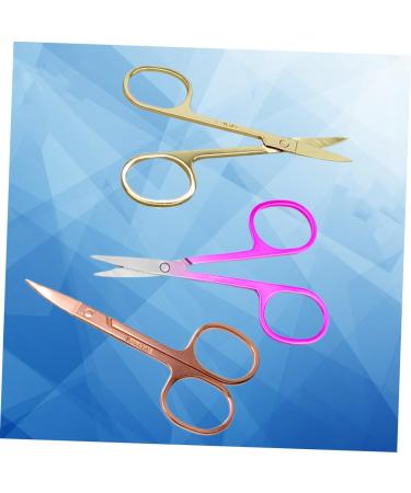 FOMIYES 2 Sets 3pcs Eyelash Scissors & Trimmers - Ear Nasal Eyebrow Hair Shears for Precision Grooming | International Shipping Available - Buy Online on GoSupps.com