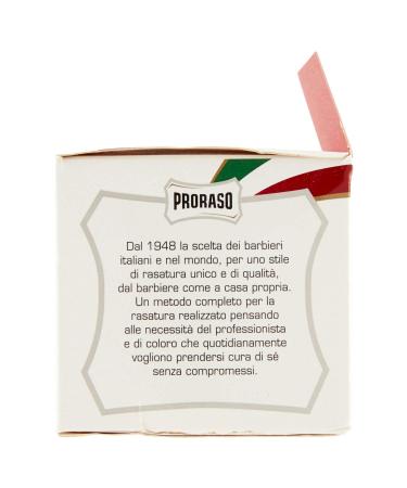 Proraso Pre Shave Cream White - 100ml | Soothing & Hydrating Shaving Preparation | International Shipping Available - Buy Online on GoSupps.com