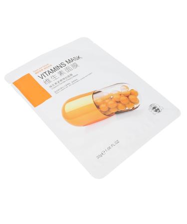 Qukaim Nourishing Facial Mask Moisturizing Facial Sheet Mask 30g Vitamin Hydrating Women's Skincare Mask