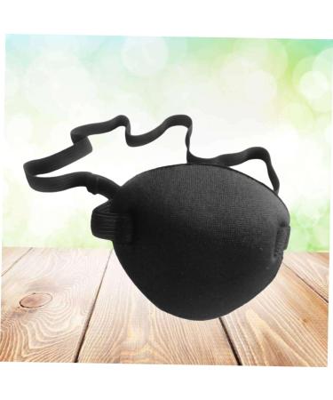 FOMIYES 2pcs Lazy Eye Cover Amblypia Eye Patch Single Eye One Eye Patch Adult Amblyopia Patches Pirate Black - Buy Online on GoSupps.com