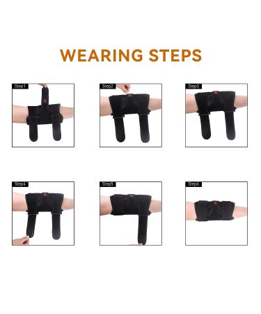 Comfortable Night Elbow Brace with Metal Splints for Ulnar Nerve Entrapment, Cubital Tunnel Syndrome, Tendonitis - Relief for Men and Women - Buy Online on GoSupps.com