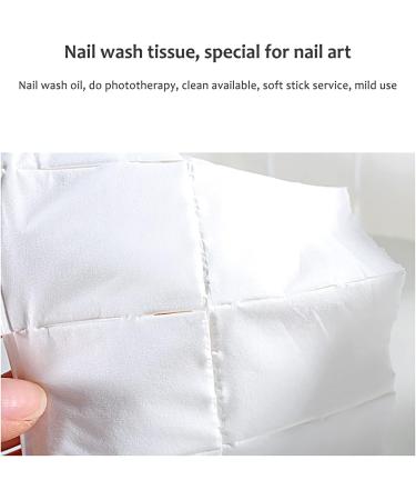 Roll of 500 Lint-Free Cellulose Wipes Nail Gel Remover Pads Nail Art Gel Polish Remover Cotton Pad Acrylic False Nails Polish Remover Wipe - Buy Online on GoSupps.com