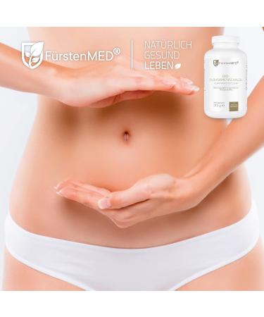 Buy F rstenmed Bio Psyllium Capsules - 360 Organic High-Dose 3000mg - Vegan Additive-Free Lab-Tested - Worldwide Shipping - Buy Online on GoSupps.com