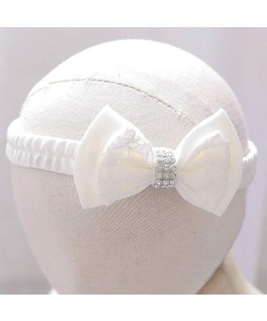 FYMNSI Baby Girl Baptism Christening Dress | Lace Floral Embroidery Formal Party Gown | 12-18 Months White - Buy Online on GoSupps.com