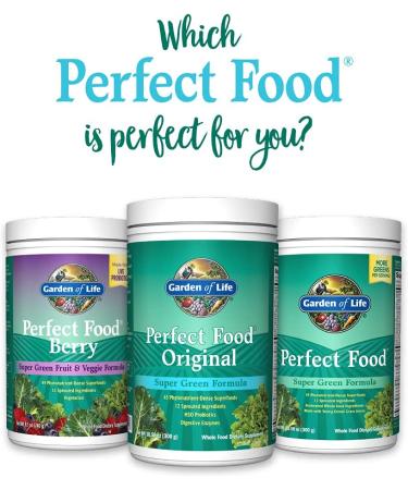 Buy Garden of Life Perfect Food Super Green Formula - 21.16 oz (600 g) | Organic Greens Supplement - Buy Online on GoSupps.com