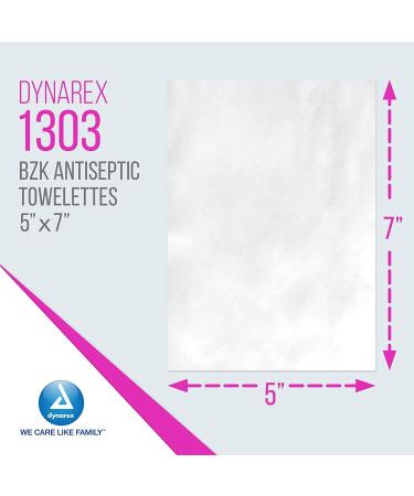 BZK Antiseptic Towelettes 1303 - 100 Pack - Buy Online on GoSupps.com