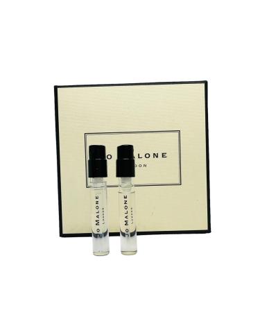 Jo Malone London Scent pairing Duo Wild Bluebell + Wood Sage & Sea Salt Sample Vial 0.05oz/ 1.5ml ea