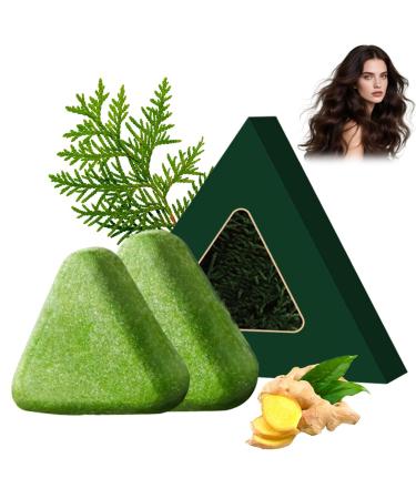 VRYNDH Triangular Vegetable Shampoo Bar Specially for Oily Hair & Hair Growth BioSustainable Formula