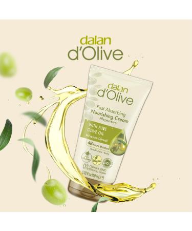 Buy 3x Dalan d Olive Hand and Body Cream 60ml Set - Nourishing Olive Oil Formula | International Shipping Available - Buy Online on GoSupps.com