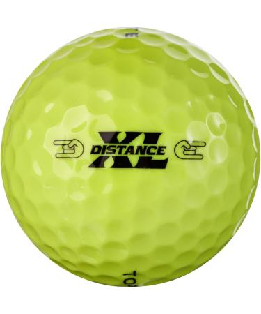 2022 XL Distance Golf Balls Yellow - 15 Pack | Ultimate Distance, Feel, and Durability - Buy Online on GoSupps.com