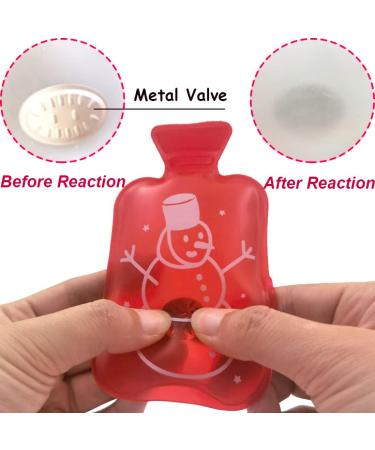 Christmas Style Reusable Pocket Hand Warmers - Instant Heat Packs for Pain Relief & Muscle Stiffness - Buy Online on GoSupps.com