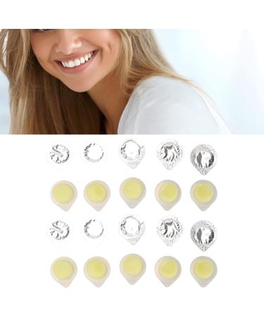 Natural Organic Tooth Polishing Cream - 20 Pack for Safe Dental Care | Teeth Cleaning (Yellow) - Buy Online on GoSupps.com