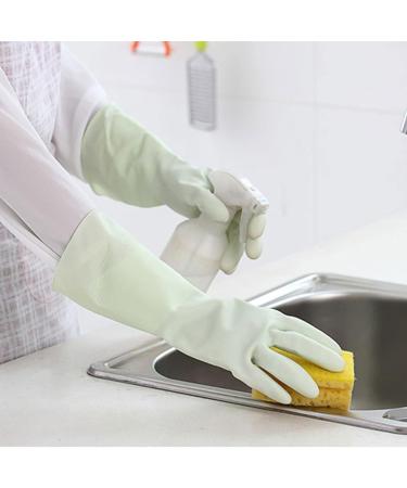 Mivaiun 3 Series Pack Reusable Rubber Household Gloves - Non-Slip Waterproof Anti-Abrasion for Kitchen Dishwashing Gardening (Large) - Buy Online on GoSupps.com