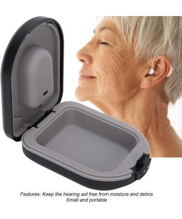 Hearing Aid Storage Case Hard Hearing Aids Protection Storage Box Holder Organizer Compact Hearing Aid Travel Case Portable Pouch Case for Hearing Aids Protective Accessories - Buy Online on GoSupps.com