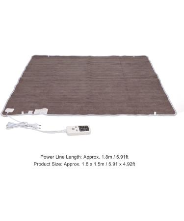 HEEPDD Electric Blanket - 5.9x4.9 FT 9 Heating Levels Smart Bedding | EU Plug 220V - Cozy Comfort for Home & Dorm - Buy Online on GoSupps.com