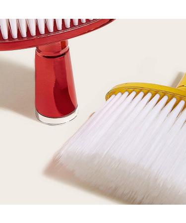 Rfeeuubft Soft Hair Brush Neck Face Cloth Hairdresser Hair Cutting Cleaning Brush for Hairdresser Hairdresser Tools Gold - Buy Online on GoSupps.com
