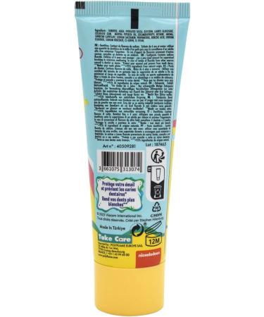 Spongebob Toothpaste Set (3x50ml) - Strawberry Flavored Children's Toothpaste for Healthy White Teeth - Buy Online on GoSupps.com