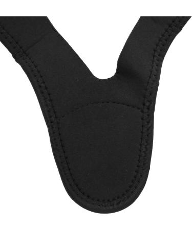 Anti Snoring Chin Strap Black - Comfortable Elastic Head Band for All Night Use - Buy Online on GoSupps.com