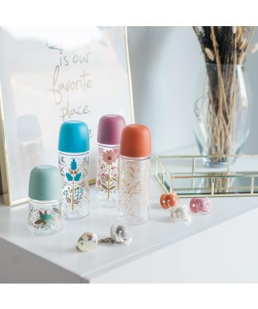 Suavinex Gold Edition Pacifier for 0-6 Months - Silicone Flat Roof Light Blue | International Shipping - Buy Online on GoSupps.com