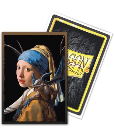 Dragon Shield Standard Size Sleeves  Limited Edition Brushed Art: Girl with a Pearl Earring 100CT - Card Sleeves Smooth & Tough - Compatible with Pokemon  Yugioh  & Magic The Gathering  MTG  TCG - Buy Online on GoSupps.com