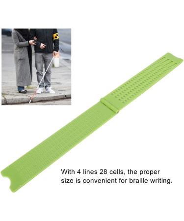 Braille Writer & Learning Tool - Perfect Plastic Braille Slate with Stylus for Home Use - Ideal for the Blind - Buy Online on GoSupps.com