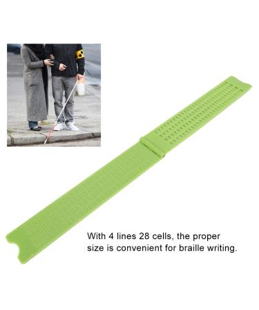 Buy Actually Braille Writing Slate | Durable Plastic Braille Slate 21.8x4.4x0.7 cm - Ideal for Visually Impaired - Buy Online on GoSupps.com