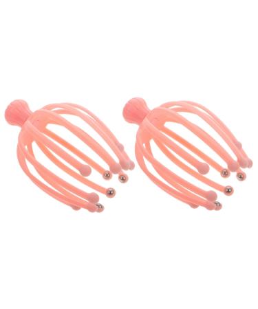 Beavorty 2 Pcs Head Massager Multifunctional Tool Steel Wire Child Hair Plastic