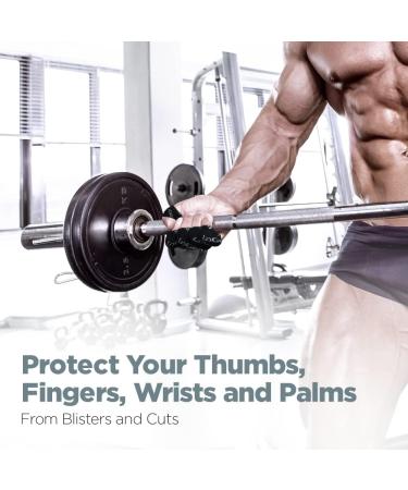 Logest 4 Pack Weightlifting Tape - Thumb Tape for Fingers Wrists Palms - 1.5-Inch Grip Tape for Deadlifting Rock Climbing Crossfit Equipment (Black/White) - Buy Online on GoSupps.com