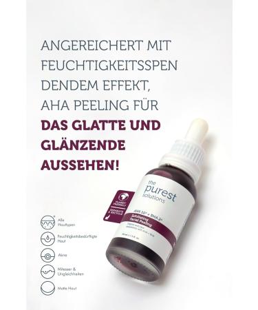 Exponizing Facial Peeling (AHA 10% + BHA 2%) - Renew Skin with Tasmanian Pepper & Hyaluronic Acid - Vegan & Cruelty-Free | 30 ml International Shipping - Buy Online on GoSupps.com