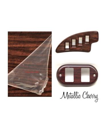 Boat Blank Dash Panel Material - Woodgrain Metallic Cherry - 24"x48"x3/16" | International Shipping Available - Buy Online on GoSupps.com