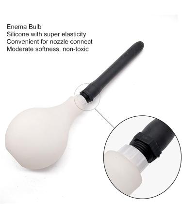 Silicone Anal Enema Bulb | Manual Cleaning Shower Tool for Anal & Vaginal Use | Anti-Backflow Enema Syringe - Buy Online on GoSupps.com