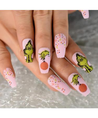 Christmas Nail Stamping Plates | Monster Nails Stamping Kit for Holiday DIY | Winter Xmas Nail Stamper for Women & Girls - Buy Online on GoSupps.com