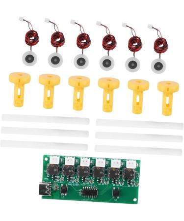 Portable USB Humidifier Kit - Adjustable Mist Levels Compact Design with Yellow Brackets | International Shipping Available - Buy Online on GoSupps.com