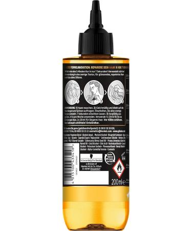 Henkel Beauty Care 3x Schwarzkopf Gliss Kur 7 Sec Express Repair Kur Oil Nutritive per 200ml hair treatment - Buy Online on GoSupps.com