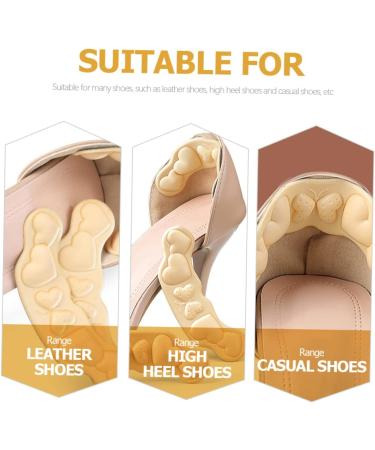 NOLITOY 12 Pairs High Heels Heel Stickers & Pads - Self-Adhesive Heel Liners & Forefoot Protectors for Women - Ultimate Comfort & Protection for High Heel Shoes - Buy Online on GoSupps.com
