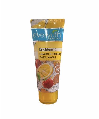 Everyuth Naturals Brightening Lemon & Cherry Face wash 50g buy 2 get 1 free