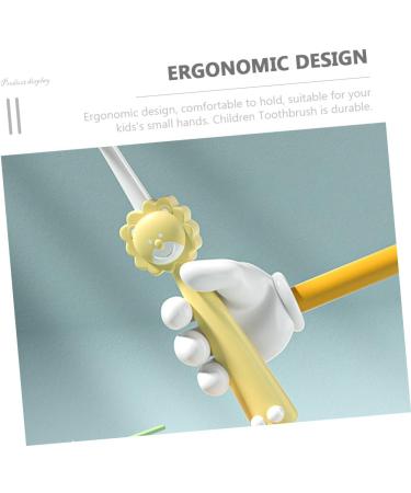 Beavorty 12 STK Wanmao Children's Toothbrush Set - Portable Animal Toothbrushes for Kids - Soft Fur Tooth Cleaning Brush (4 Colors) - Ideal for Baby & Children's Dental Care - Buy Online on GoSupps.com