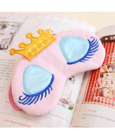 Princess Pink Eye Mask for Travel Sleeping - JYS365 Cute and Comfortable - Buy Online on GoSupps.com