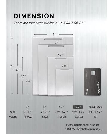 MIRRORNOVA Folding Makeup Mirror - Compact Ultra-Slim Portable Travel Size (3.3 inch) - Buy Online on GoSupps.com