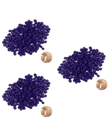 Minkissy 3st Wax Pearls | Hard Wax Beans for Smooth Hair Removal | Hot Film Wax for Body Waxing - Violet - Buy Online on GoSupps.com