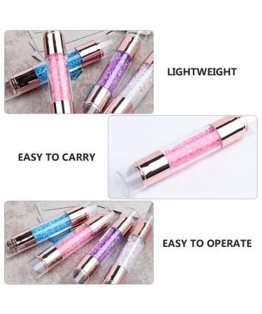 FRCOLOR 3Pcs Colorful Glitter Nail Art Stamper Set | Jelly Clear Nail Stamper for Manicure | Best Nail Art Tool Accessories - Buy Online on GoSupps.com