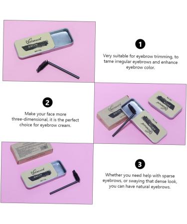 CANIGHT 1 Set Eyebrow Soap Brow Styling Cream Eyebrow Cream Natural Soaps Brow Lamination Kit Gel Texture - Buy Online on GoSupps.com