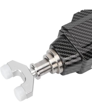 Professional Electrical Vertebral Chiropractor Tools - 6 Strength & 8 Massage Heads for Ultimate Body Relaxation - Black - Buy Online on GoSupps.com
