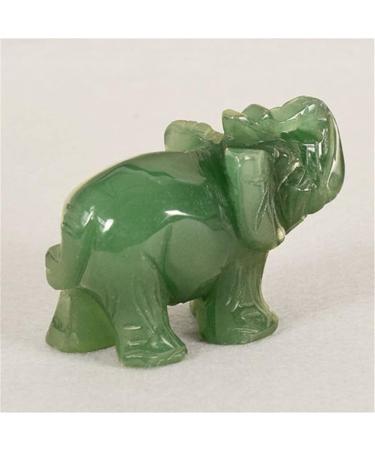 Handmade Carved Tangling Jade Elephant Gemstone Natural Crystal Figurine Good Luck Ornaments FZUGEDRLI (Color : Pink Crystal) - Buy Online on GoSupps.com