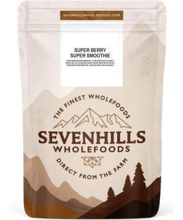 Sevenhills Wholefoods Super Berry Smoothie Powder Blend with Baobab, Chicory Root, and Beetroot 400g - Organic Superfood Blend with Blueberry, Carrot, Lucuma & Strawberry Powder - Beetroot 400g (1 Pack) - Buy Online on GoSupps.com