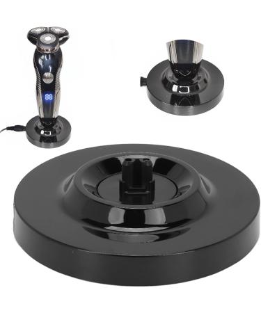 Universal Electric Shaver Charging Stand Round Shape Men's Electric Shaver Charging Stand Black - Buy Online on GoSupps.com